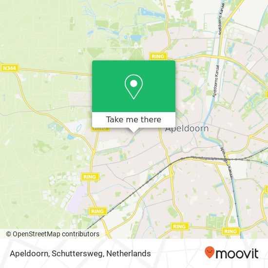 Apeldoorn, Schuttersweg map
