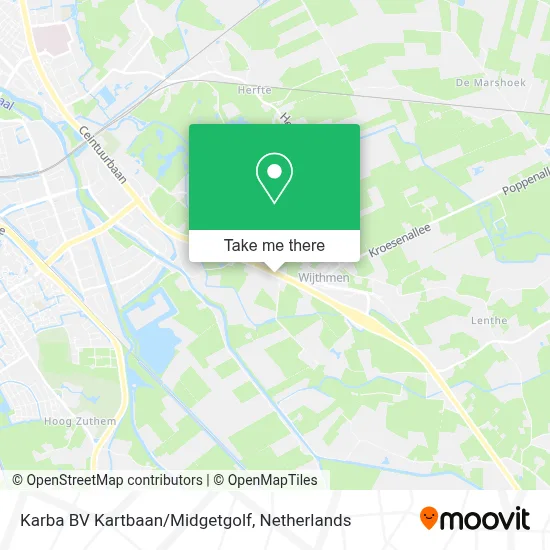 Karba BV Kartbaan/Midgetgolf Karte