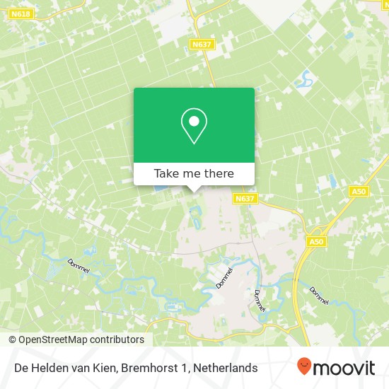 De Helden van Kien, Bremhorst 1 Karte