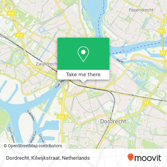 Dordrecht, Kilwijkstraat map