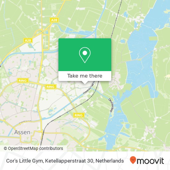 Cor's Little Gym, Ketellapperstraat 30 map