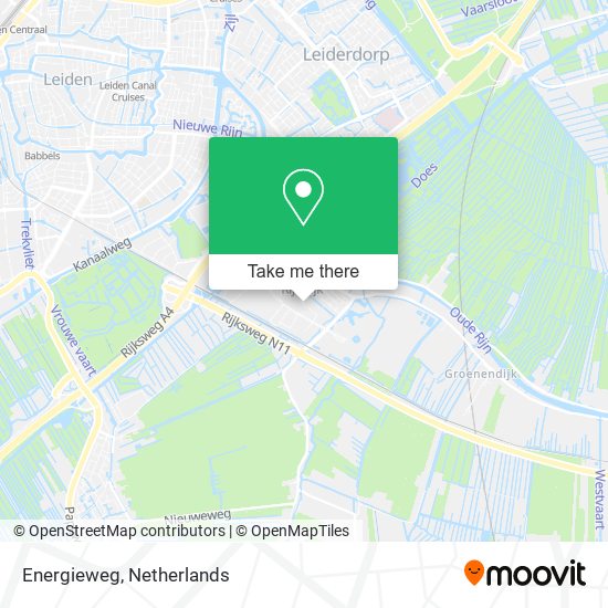 Energieweg map