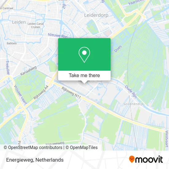 Energieweg map