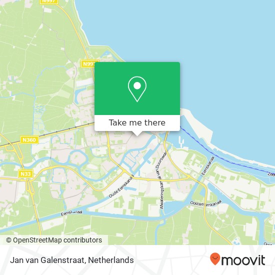 Jan van Galenstraat map