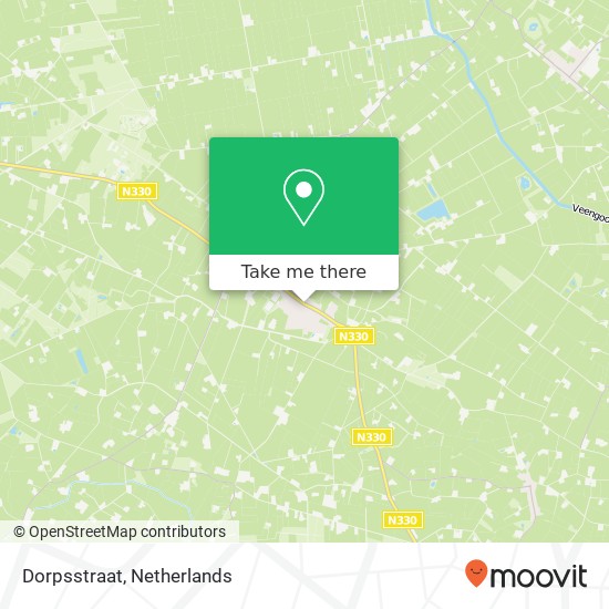 Dorpsstraat map