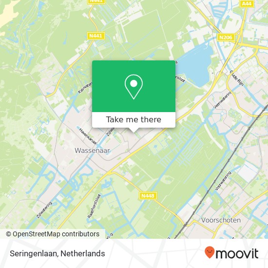 Seringenlaan map