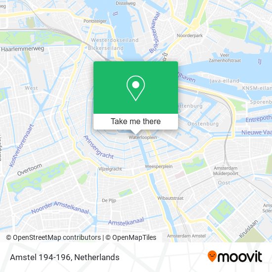 Amstel 194-196 map