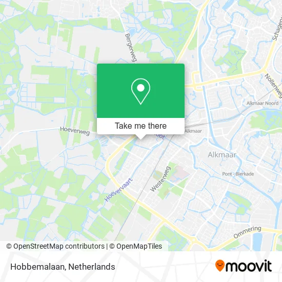 Hobbemalaan map