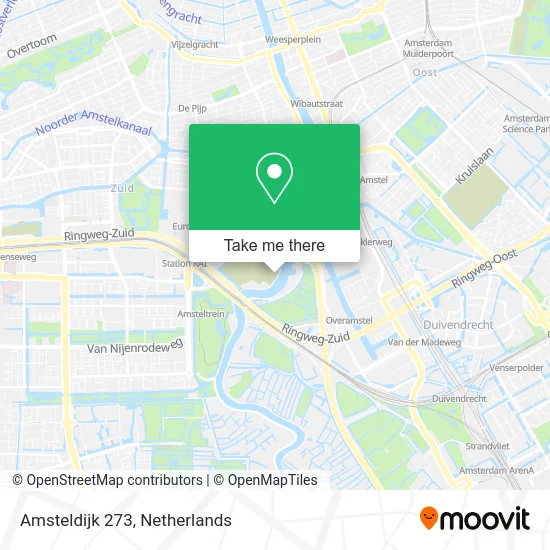 Amsteldijk 273 map
