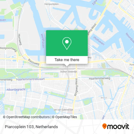 Piarcoplein 103 Karte