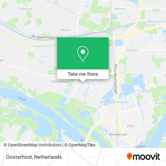 Oosterhout Karte