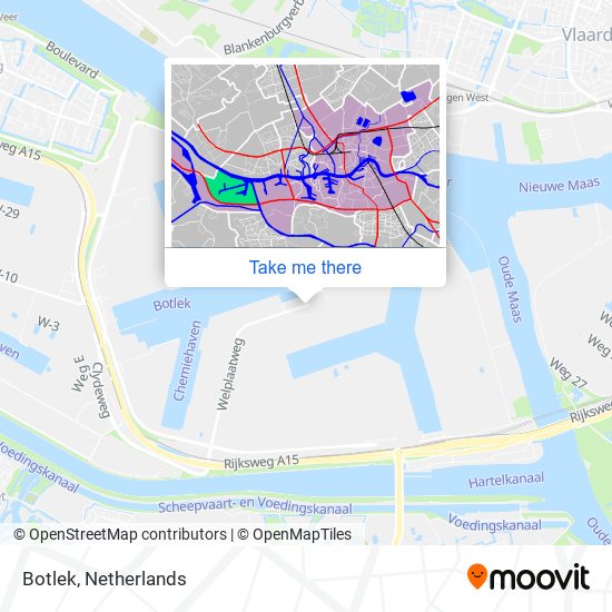 Botlek map