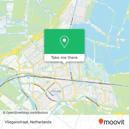 Vliegenstraat map