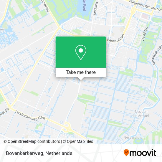 Bovenkerkerweg Karte