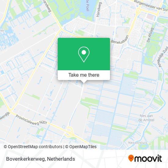 Bovenkerkerweg map