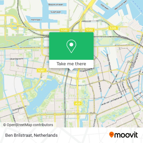 Ben Brilstraat map