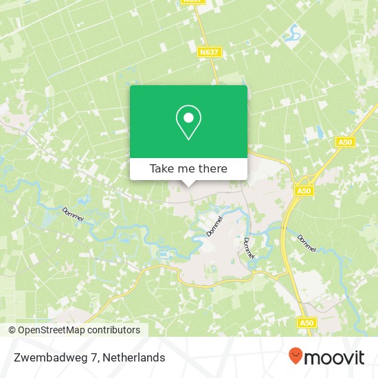 Zwembadweg 7 map