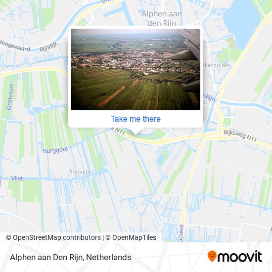 Alphen aan Den Rijn Karte