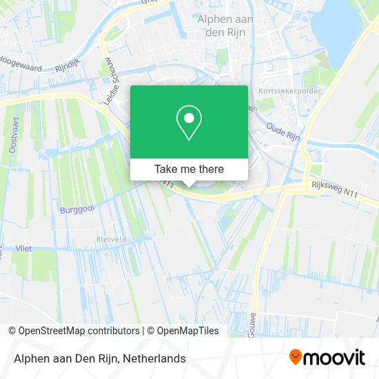 Alphen aan Den Rijn map