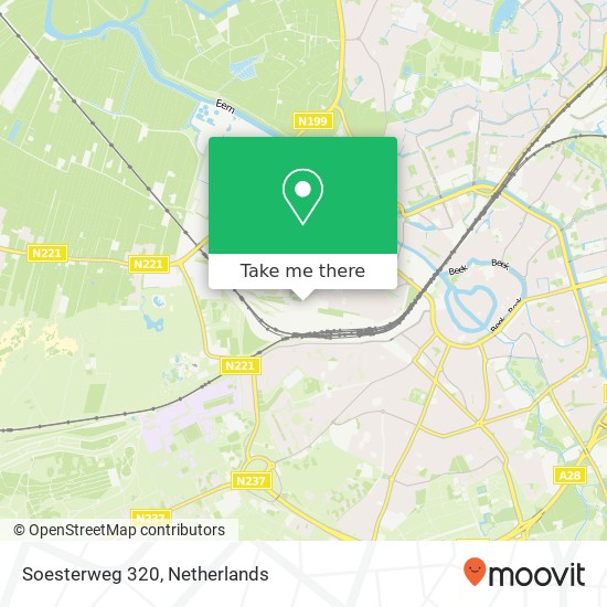 Soesterweg 320 Karte