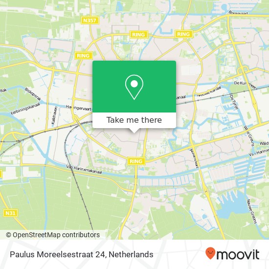 Paulus Moreelsestraat 24 map