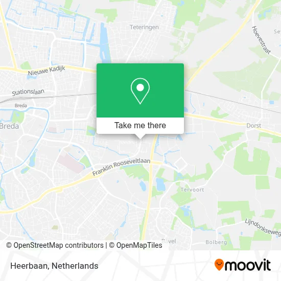 Heerbaan map