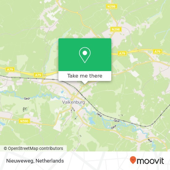 Nieuweweg map