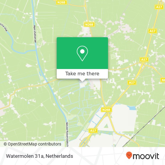 Watermolen 31a map