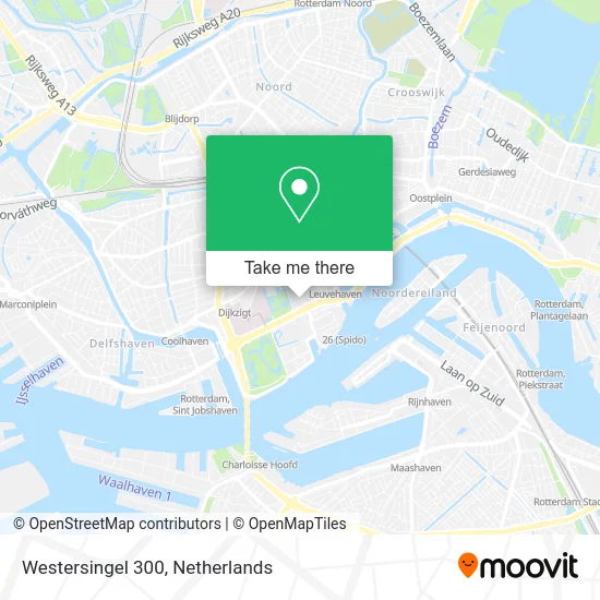 Westersingel 300 map