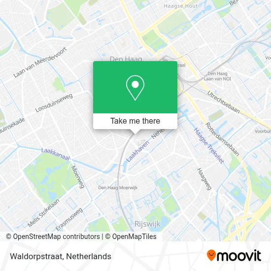 Waldorpstraat map