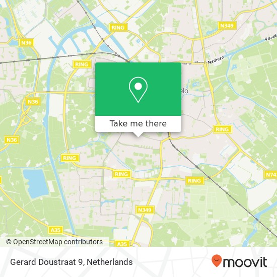 Gerard Doustraat 9 map
