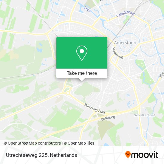 Utrechtseweg 225 Karte