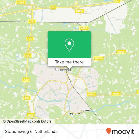 Stationsweg 6 map