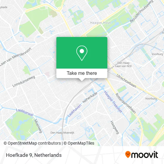 Hoefkade 9 map