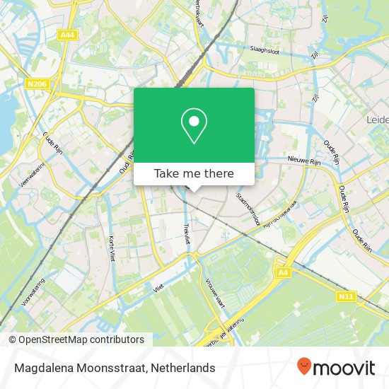 Magdalena Moonsstraat map