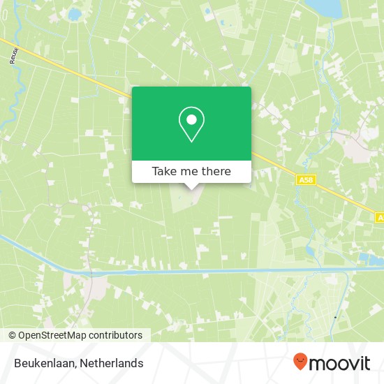 Beukenlaan map