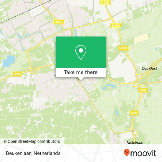 Beukenlaan map