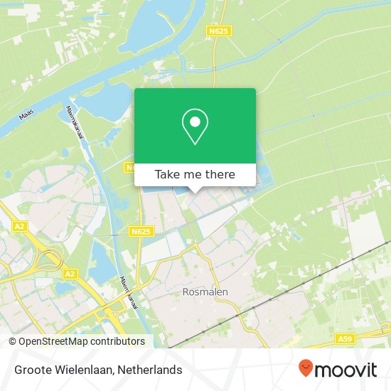 Groote Wielenlaan map