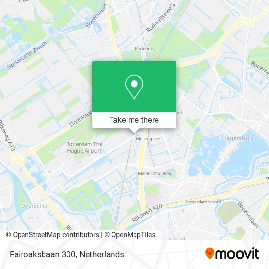 Fairoaksbaan 300 map