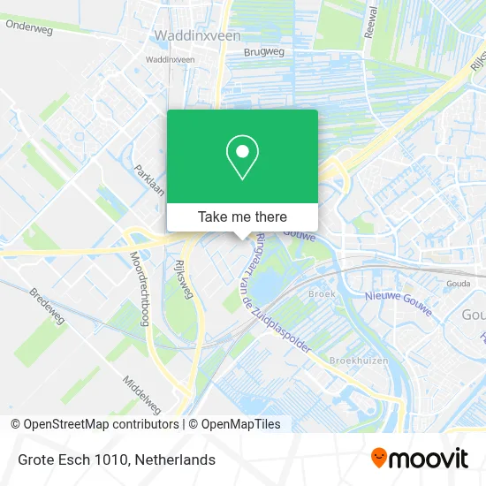 Grote Esch 1010 map
