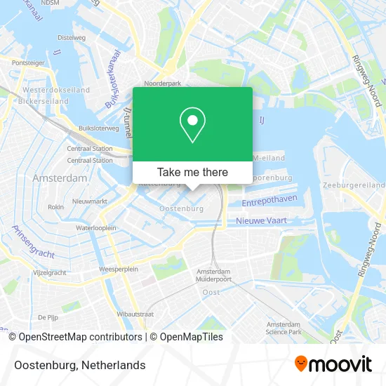 Oostenburg map
