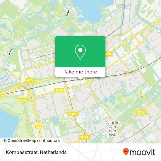 Kompasstraat map