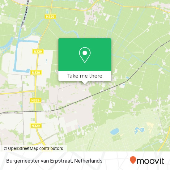 Burgemeester van Erpstraat map