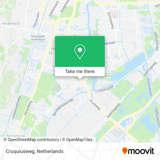 Cruquiusweg map