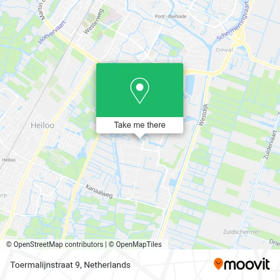 Toermalijnstraat 9 map