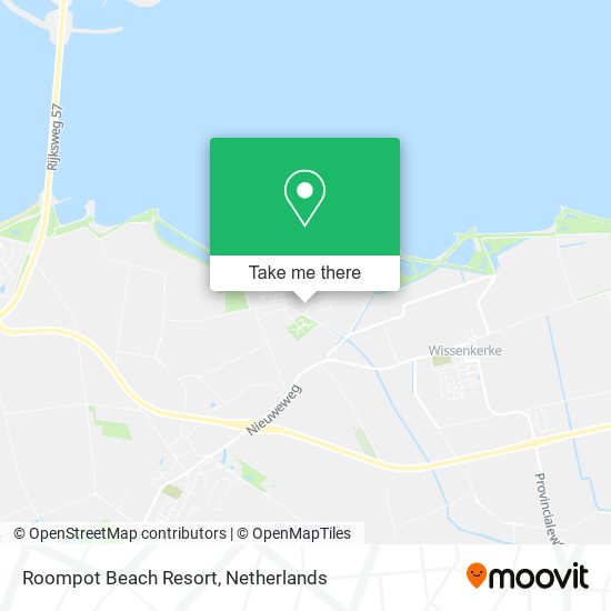 Roompot Beach Resort map