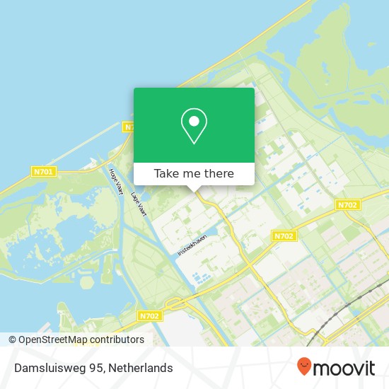 Damsluisweg 95 map