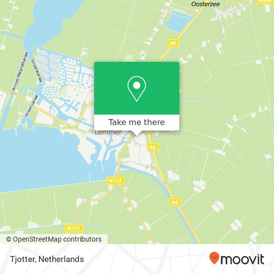 Tjotter map