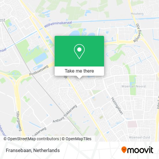 Fransebaan map