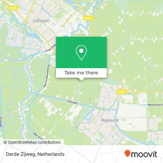 Derde Zijweg map